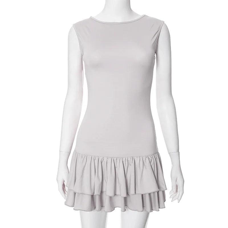 Sexy Vest Mini Dress For Women - DALI