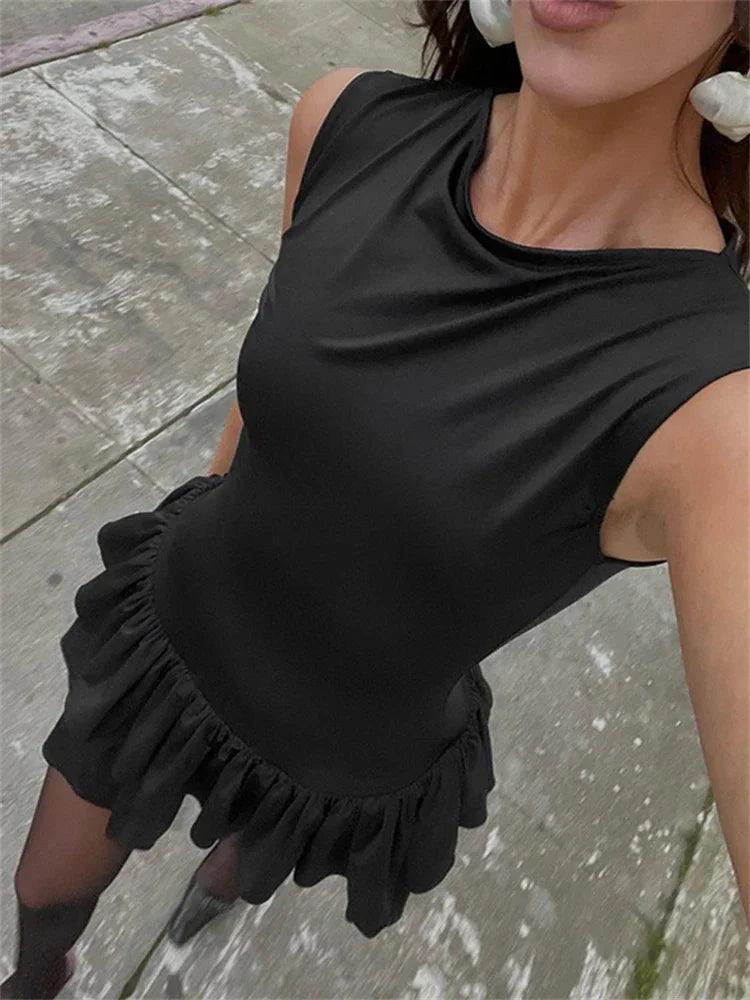 Sexy Vest Mini Dress For Women - DALI