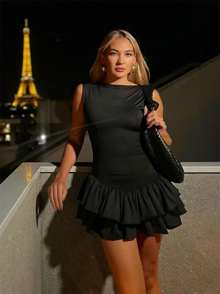 Sexy Vest Mini Dress For Women - DALI