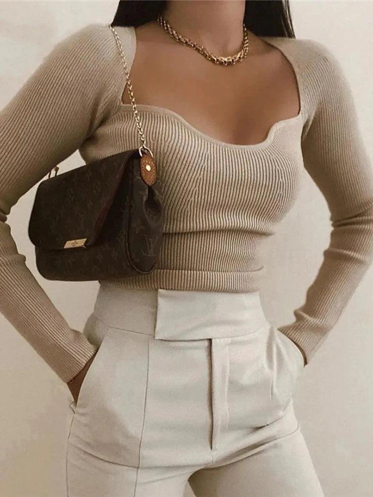 Long Sleeve Sweater Autumn Women - DALI