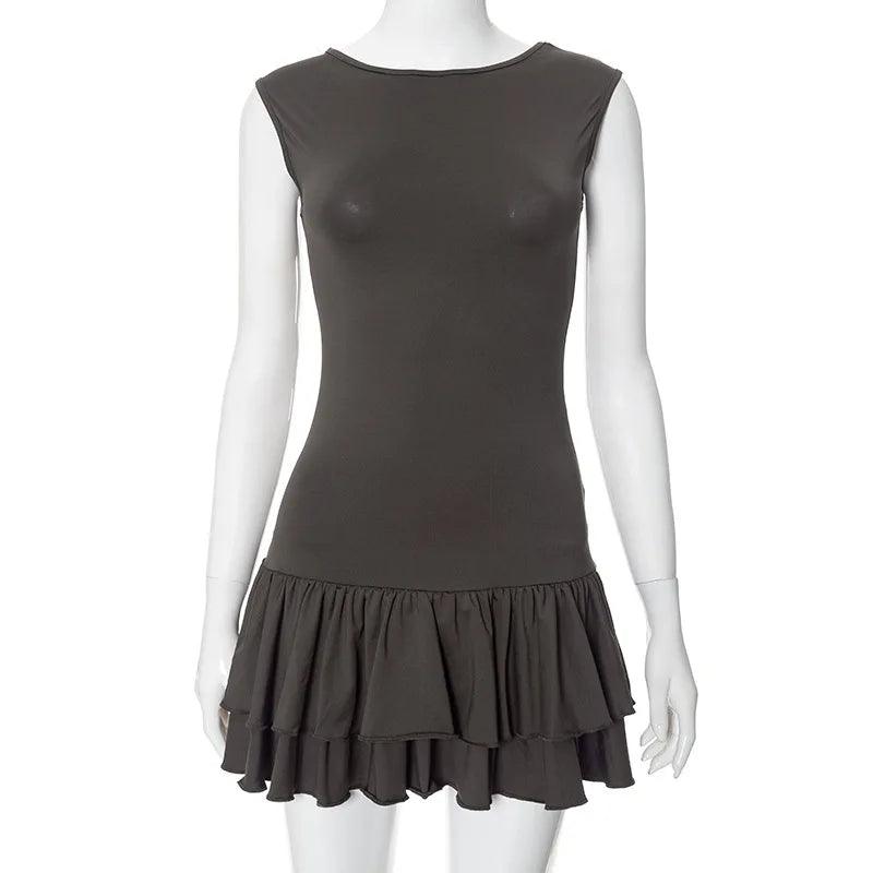 Sexy Vest Mini Dress For Women - DALI