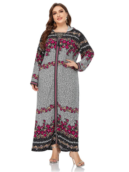 Dress Plus Size Vintage Women Fashion