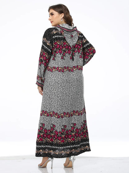 Dress Plus Size Vintage Women Fashion