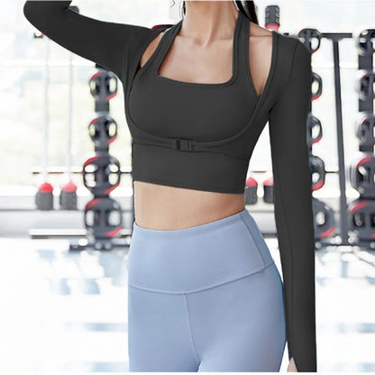Shirts Long Sleeve Women Yoga Shirts Fitness Tops