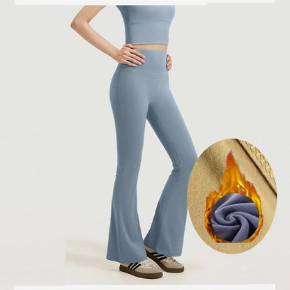 Fleece Warm Pants Gym Legging Super Stretchy - DALI