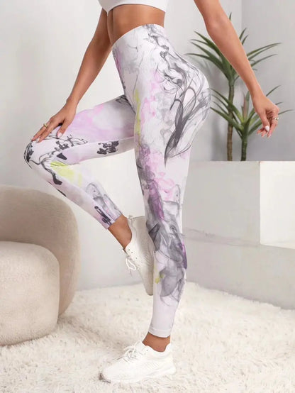 New Yoga Pants Quick Dry Tight High Waist Fitness Pants