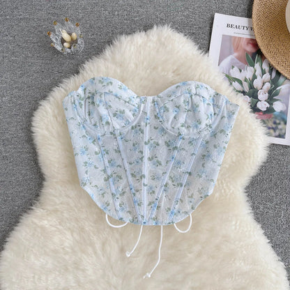 Corset Slim Tank Top Women Fashion