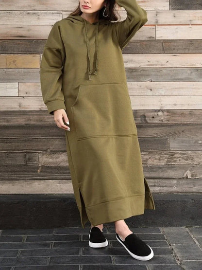 Tracksuit Maxi Dress Women Muslim Arab