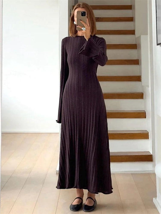 Knitwear Fashion Loose Maxi Dress Women - DALI