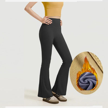 Fleece Warm Pants Gym Legging Super Stretchy - DALI