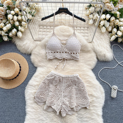 Vacation Women Summer Fashion Two Piece Set