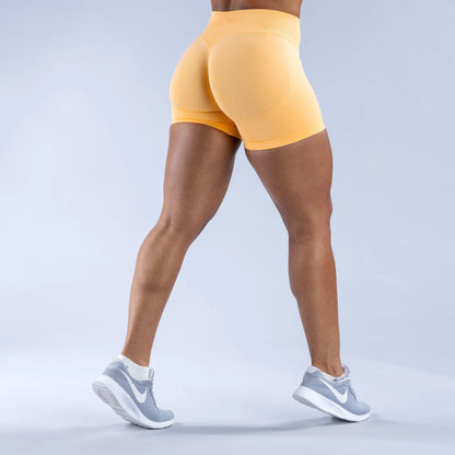 Women Low Rise Impact Shorts Sports Workout Gym Running