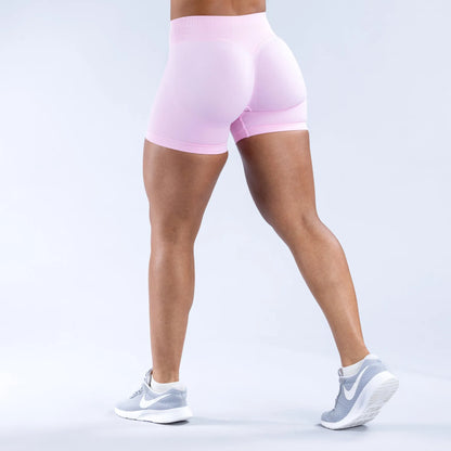 Women Low Rise Impact Shorts Sports Workout Gym Running