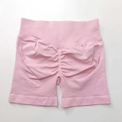 Women Low Rise Impact Shorts Sports Workout Gym Running
