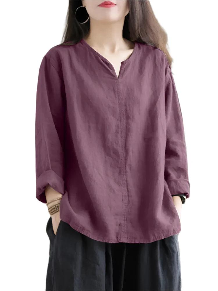 Women Cotton Blouse - DALI