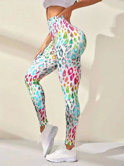 Sports Legging High Waist Tights Ladies Fitness Pants