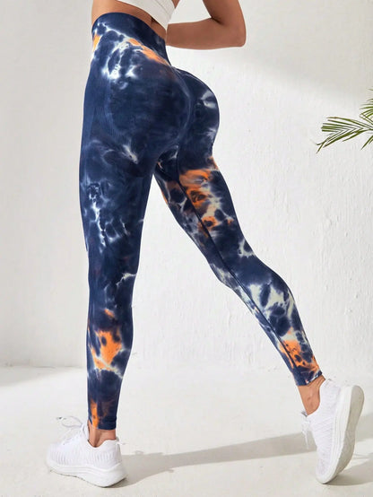 New Yoga Pants Quick Dry Tight High Waist Fitness Pants
