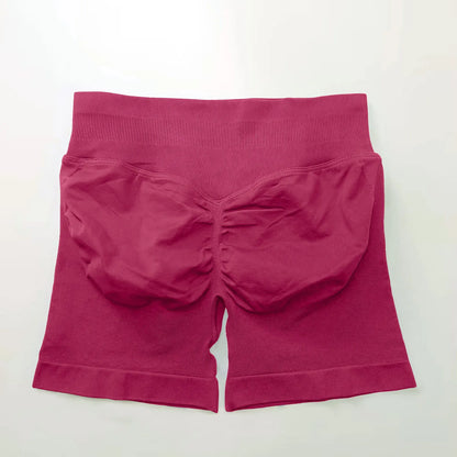 Women Low Rise Impact Shorts Sports Workout Gym Running