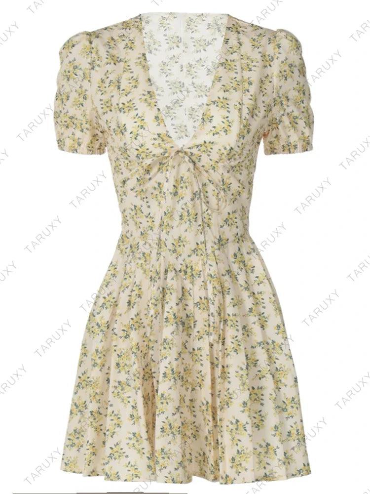 Sexy Deep V Neck Women's Dresses - DALI