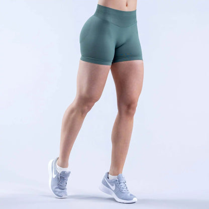 Women Low Rise Impact Shorts Sports Workout Gym Running