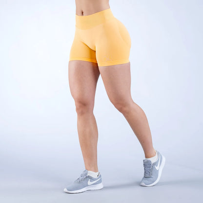 Women Low Rise Impact Shorts Sports Workout Gym Running