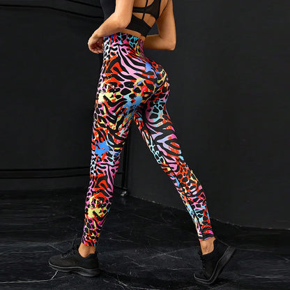 New Yoga Pants Quick Dry Tight High Waist Fitness Pants