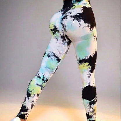 New Yoga Pants Quick Dry Tight High Waist Fitness Pants