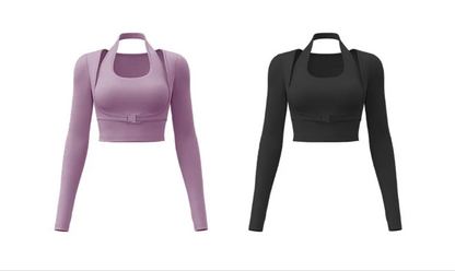 Shirts Long Sleeve Women Yoga Shirts Fitness Tops