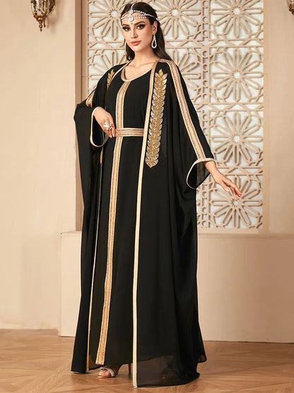 Muslim Women Dresses Two Piece Set Women's Clothes