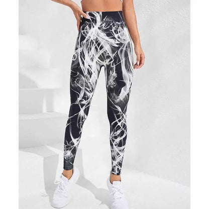 New Yoga Pants Quick Dry Tight High Waist Fitness Pants