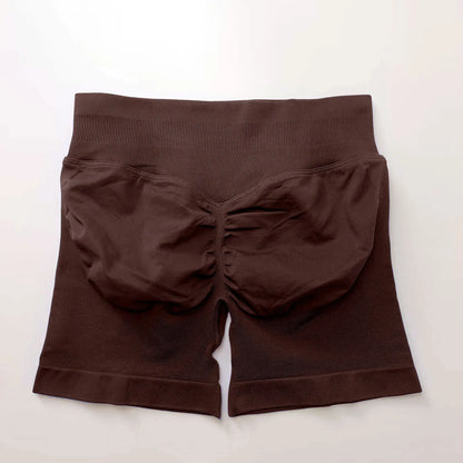Women Low Rise Impact Shorts Sports Workout Gym Running