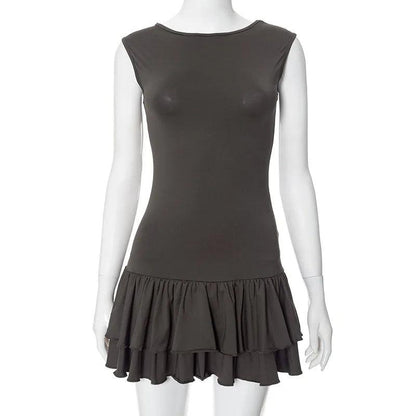 Sexy Vest Mini Dress For Women - DALI