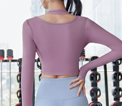 Shirts Long Sleeve Women Yoga Shirts Fitness Tops