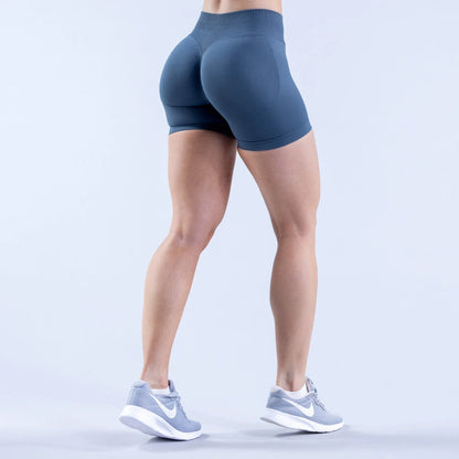 Women Low Rise Impact Shorts Sports Workout Gym Running