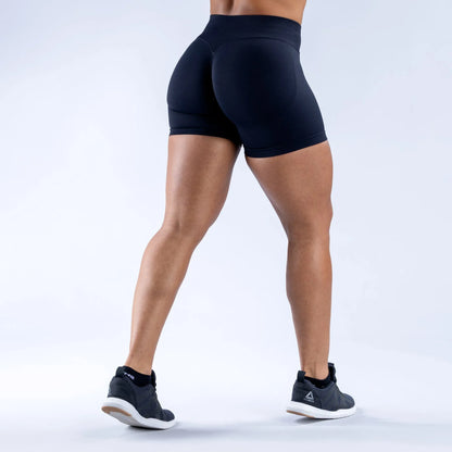 Women Low Rise Impact Shorts Sports Workout Gym Running