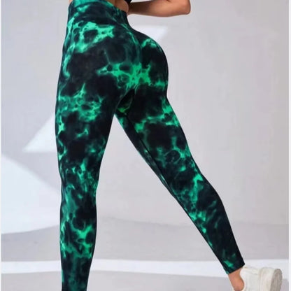 New Yoga Pants Quick Dry Tight High Waist Fitness Pants