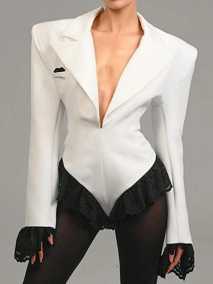 Fashion Suit Jumpsuit Female - DALI