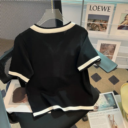 New Casual Fashion T-shirt Style Top Women