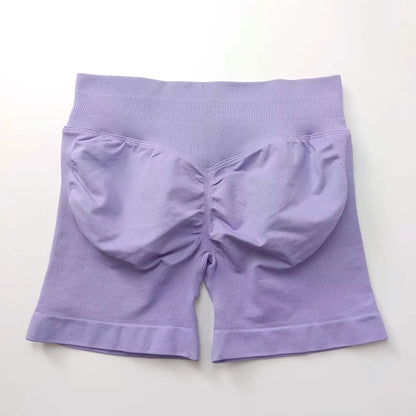 Women Low Rise Impact Shorts Sports Workout Gym Running