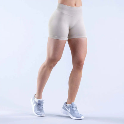 Women Low Rise Impact Shorts Sports Workout Gym Running