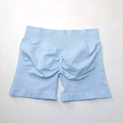 Women Low Rise Impact Shorts Sports Workout Gym Running