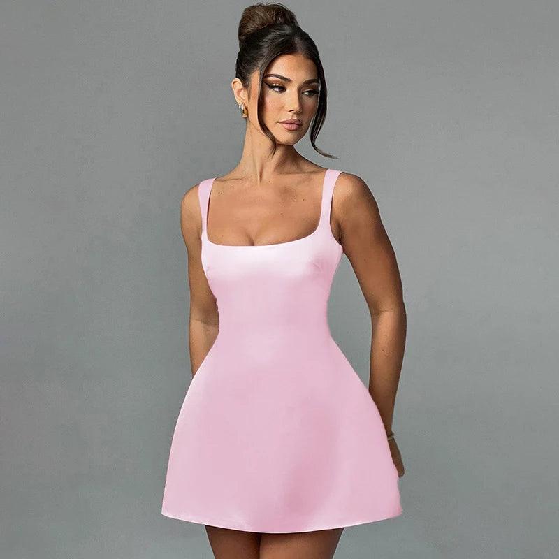 Sleeveless Sexy Strapless Mini Dress - DALI