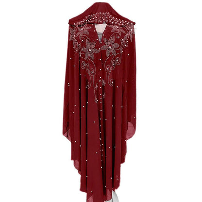 Abaya Morocco Kaftan Maxi Dress Bat Sleeve butterfly - DALI