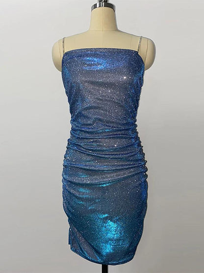 Sparkly Party Dress Mini Dresses - DALI