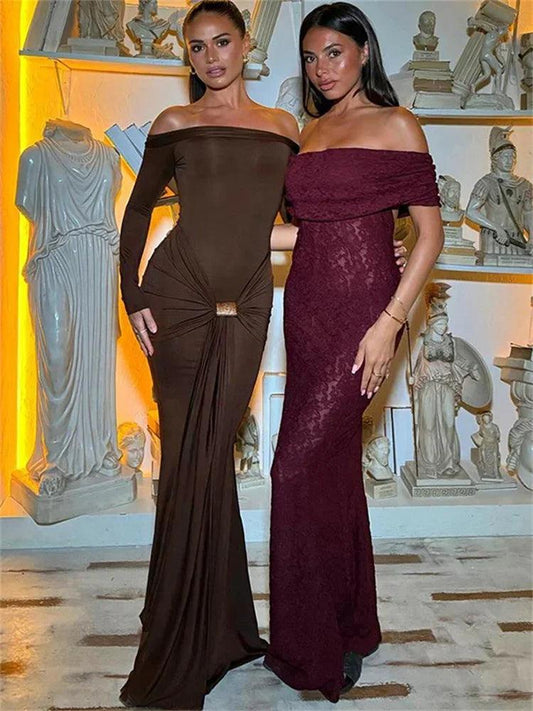 Fashion Backless Long Dress - DALI