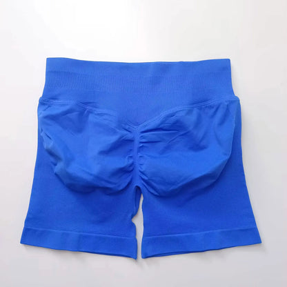 Women Low Rise Impact Shorts Sports Workout Gym Running