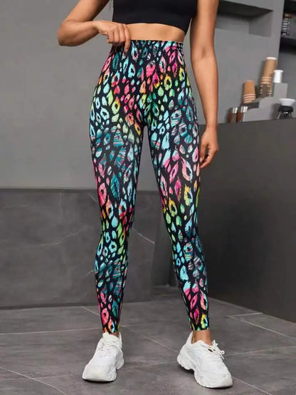 New Yoga Pants Quick Dry Tight High Waist Fitness Pants