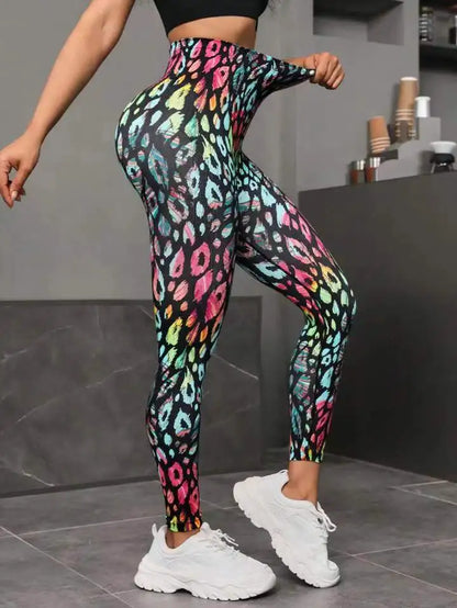 New Yoga Pants Quick Dry Tight High Waist Fitness Pants