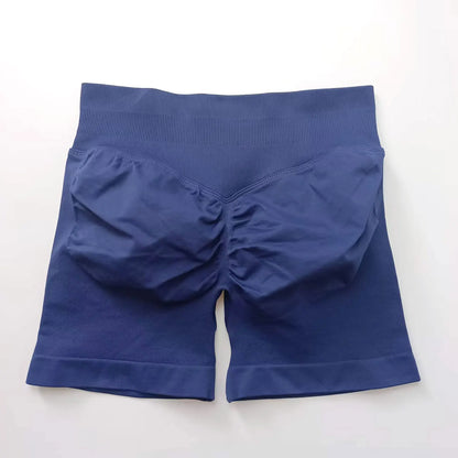 Women Low Rise Impact Shorts Sports Workout Gym Running