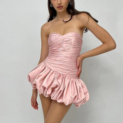 Sexy Strapless Backless Bud Dress For Women - DALI